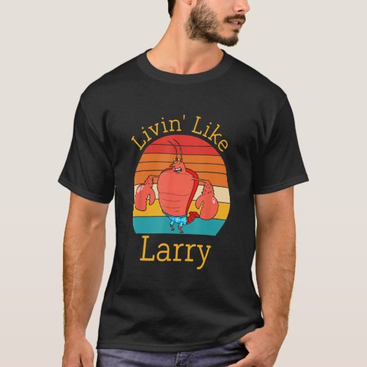 Leven als Larry Funny T-shirt (Voorkant)