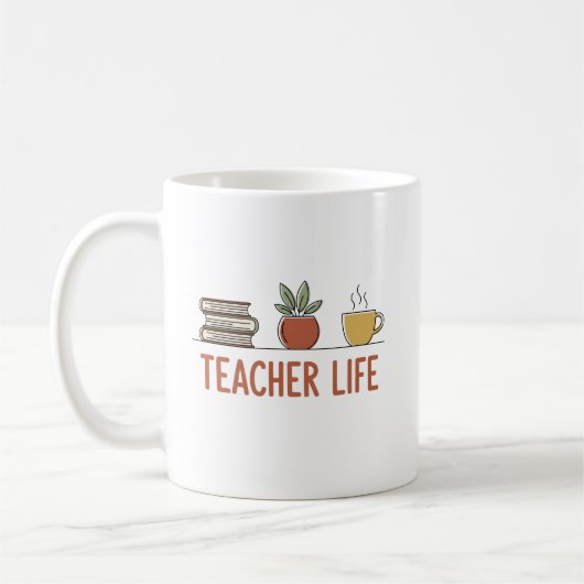Leven als Leraar Koffiemok (Links)