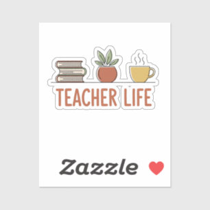 Leven als Leraar Sticker