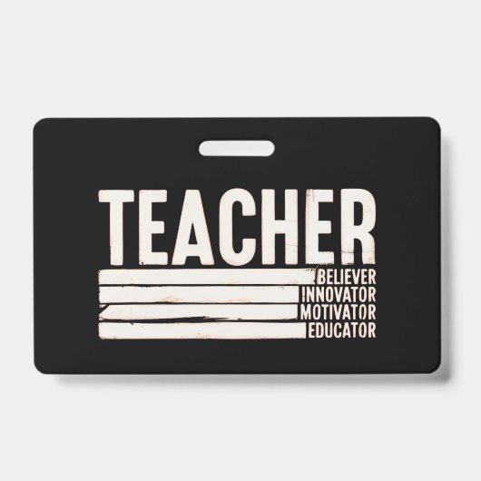 Leven als leraar terug naar school badge (Voorzijde)