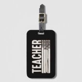 Leven als Leraar Terug naar School  Bagagelabel (Voorkant (verticaal))