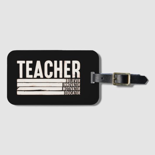 Leven als Leraar Terug naar School  Bagagelabel (Voorkant (horizontaal))