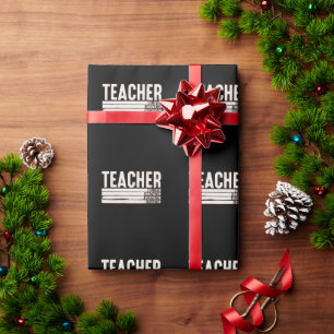 Leven als leraar terug naar school cadeaupapier