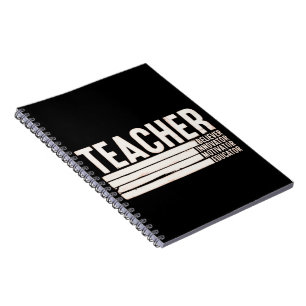 Leven als leraar terug naar school notitieboek