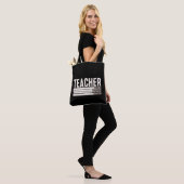 Leven als leraar terug naar school tote bag (Op model)