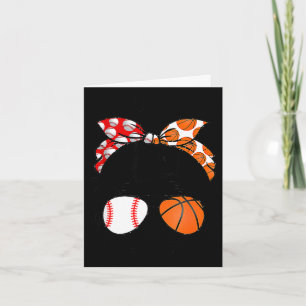 Leven als moeder baseball basketbal moeder rommeli kaart