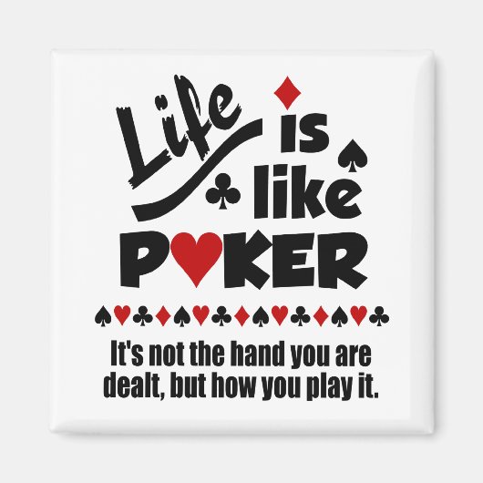 Leven als Poker magneet (Voorkant)