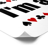 LEVEN ALS POKER-poster Poster (Hoek)