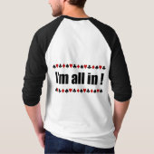LEVEN ALS POKER-shirten EN -jassen T-shirt (Achterkant)