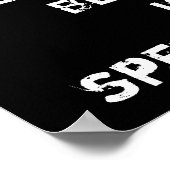 Leven als speciale voorvallen - PosterPrint Poster (Hoek)