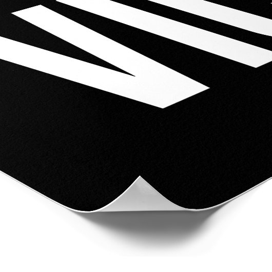 Leven als Victor, geen slachtoffer Poster (Hoek)