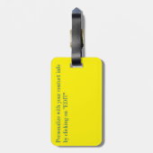 Leven Bagagelabel (Achterkant verticaal)