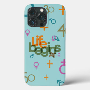 Leven Begint Bij (Aanpassen) Case-Mate iPhone Case