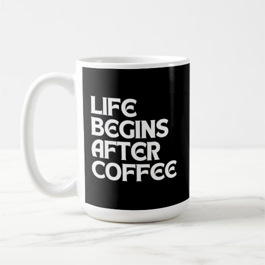 LEVEN BEGINT NA COFFIE KOFFIEMOK (Links)