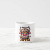 Leven Begint Na Koffie Espresso Kop (Voorkant)