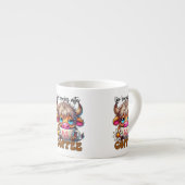 Leven Begint Na Koffie Espresso Kop (Voorkant rechts)