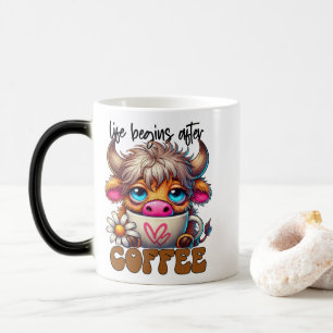 Leven Begint Na Koffie  Magische Mok