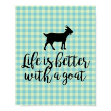 Leven beter dan geplakt met land van geitenblauw