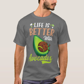 Leven beter met Avocado Design Avocado T-shirt