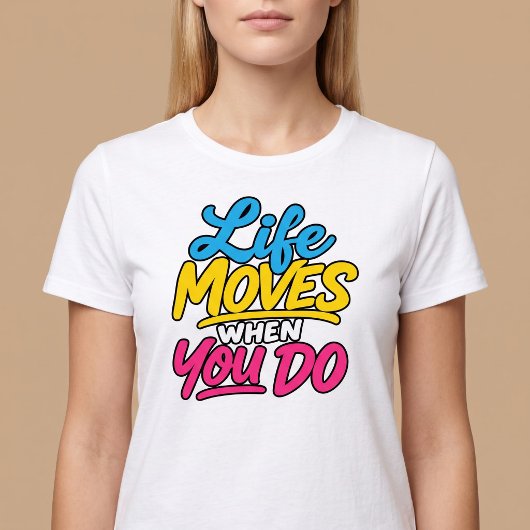 Leven Beweegt Als Jij Dat Doet T-shirt