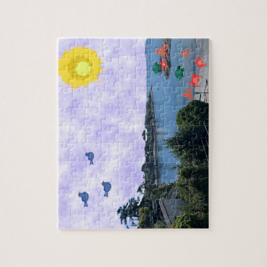 Leven bij de Beach-puzzel Legpuzzel (Verticaal)