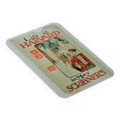 'Leven bij Harvard', poster adverteren mei bewerke Magneet (Rechterzijde)