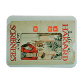 'Leven bij Harvard', poster adverteren mei bewerke Magneet (Horizontaal)