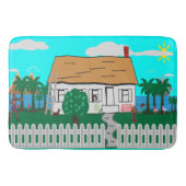 Leven bij het strand badmat (Voorkant)