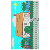 Leven bij het strand tafelkleed (Voorkant)