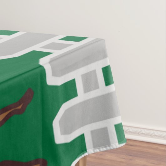 Leven bij het strand tafelkleed (Voorbeeld)