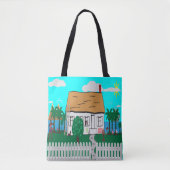 Leven bij het strand tote bag (Voorkant)
