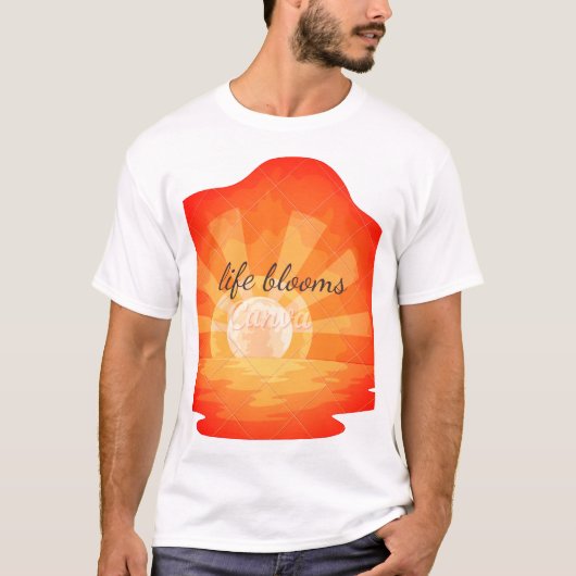 Leven Bloeit T-Shirt (Voorkant)