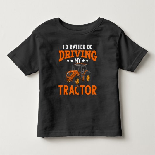 Leven Boerderij boerentractor Kinder Shirts (Voorkant)