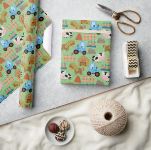 Leven Boerderij land Cadeaupapier