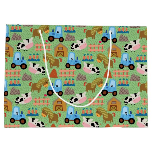 Leven Boerderij land Groot Cadeauzakje (Achterkant)