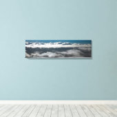 Leven boven en buiten het panoramisch schilderij v canvas afdruk (Insitu (Houten vloer))