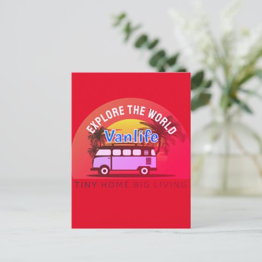 leven  briefkaart (Staand voorkant)