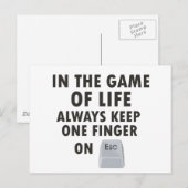 Leven Briefkaart (Voorkant / Achterkant)