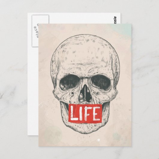 Leven Briefkaart (Voorkant / Achterkant)