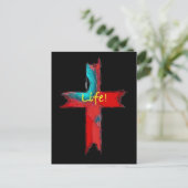 LEVEN! BRIEFKAART (Staand voorkant)