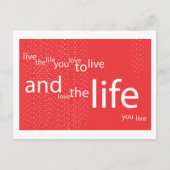 LEVEN BRIEFKAART (Voorkant)