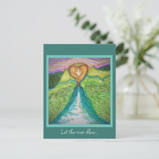 Leven Briefkaart (Staand voorkant)