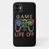 Leven buiten neonstrips Case-Mate iPhone case (Achterkant)