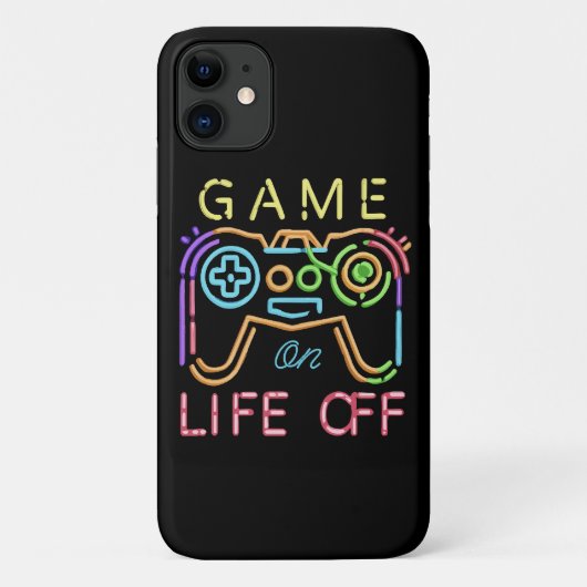 Leven buiten neonstrips Case-Mate iPhone case (Achterkant)