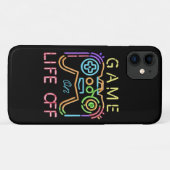 Leven buiten neonstrips Case-Mate iPhone case (Achterkant (horizontaal))