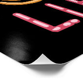 Leven buiten neonstrips perfect poster (Hoek)