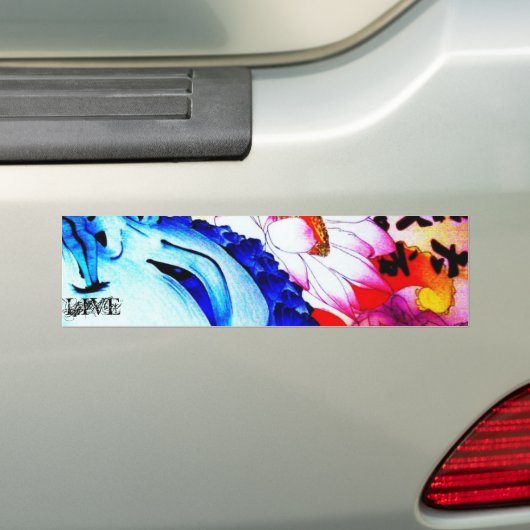 LEVEN BUMPERSTICKER (Op auto)