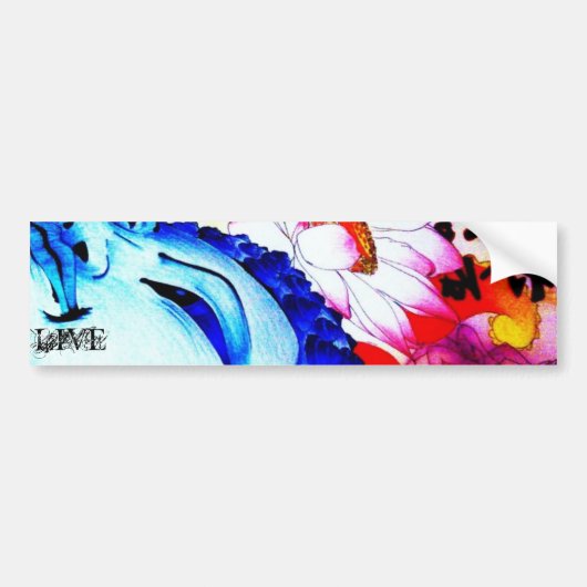 LEVEN BUMPERSTICKER (Voorkant)