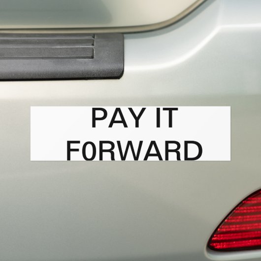 leven bumpersticker (Op auto)