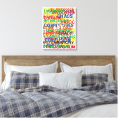 Leven Canvas Afdruk (Insitu (Slaapkamer))